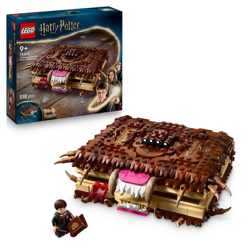 Harry Potter™ 76449 Livre mordeur : Le Monstrueux Livre des Monstres