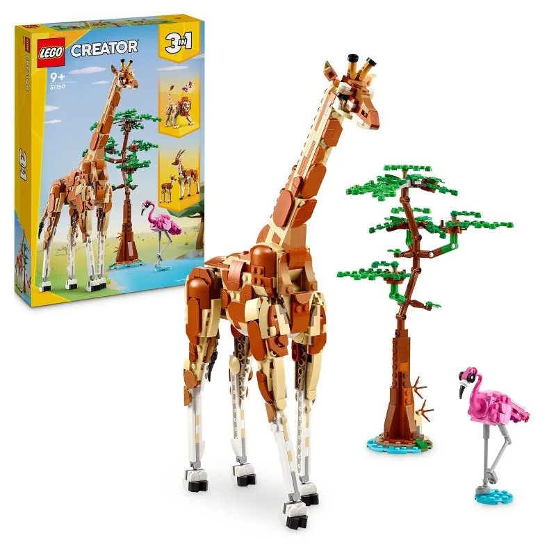 Creator 3 en 1 31150 Animaux sauvages du safari