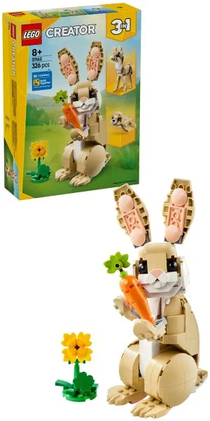 LEGO® Creator 3 en 1 31162 Adorable petit lapin