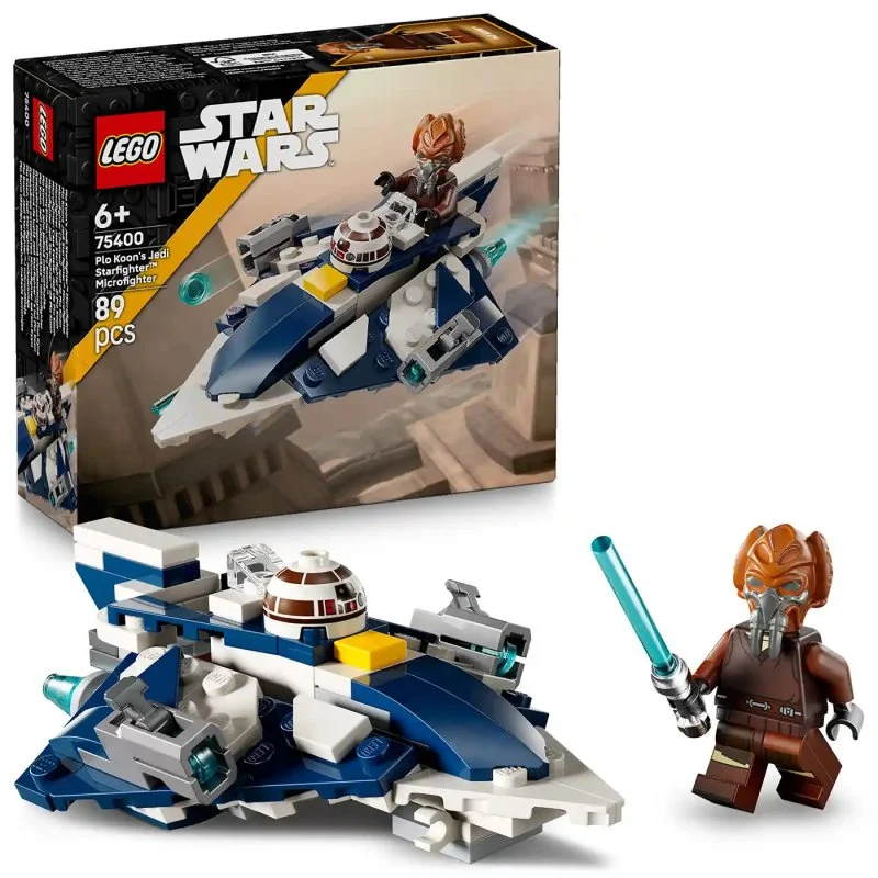 Star Wars™ 75400 Plo Koon et son micro-chasseur Jedi