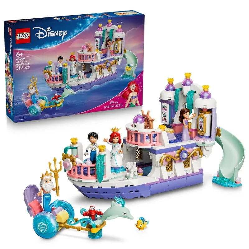 │ Disney 43299 Le bateau d'Ariel et le mariage royal