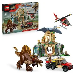 LEGO® Jurassic World 76976 Mission aérienne avec un spinosaure et un quetzalcoatlus