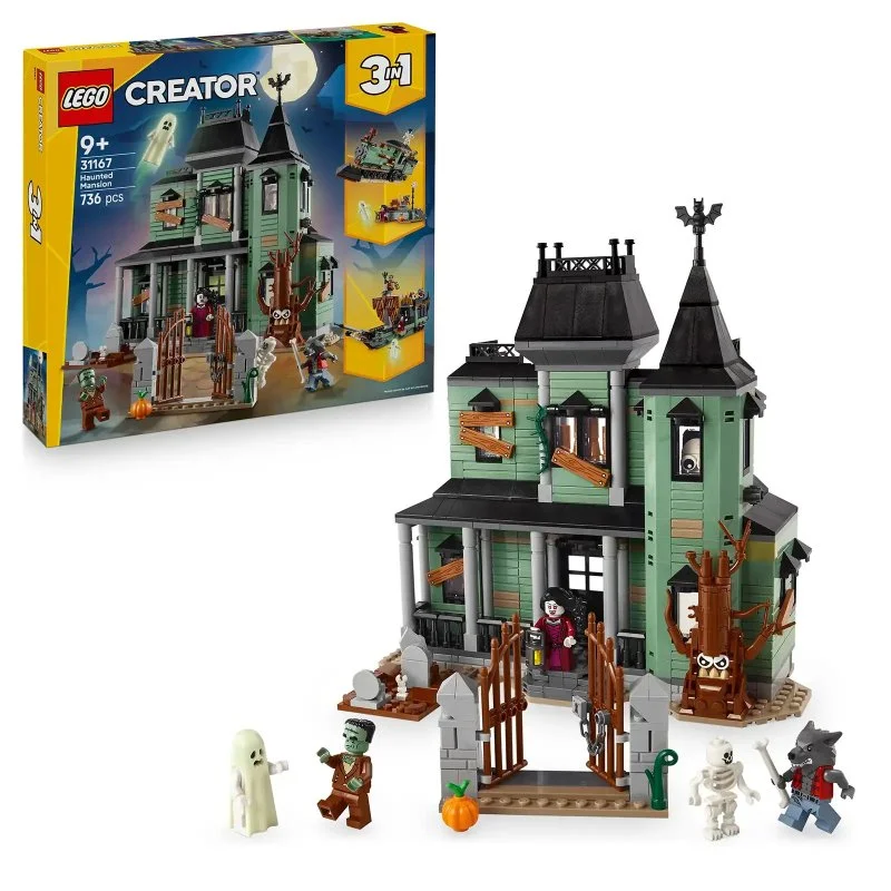 Creator 3 en 1 31167 Maison hantée
