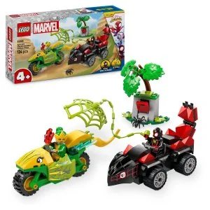LEGO® Marvel Spidey et ses amis extraordinaires 11198 Spin, Electro et la course-poursuite avec un véhicule dinosaure