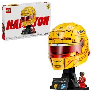 LEGO® Éditions 43022 Casque Lewis Hamilton de la Scuderia Ferrari HP