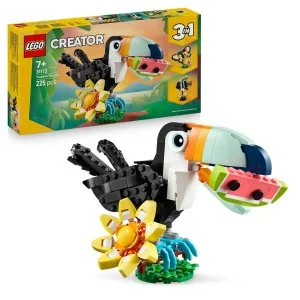 LEGO® Creator 3-en-1 31173 Animaux sauvages : Toucan tropical