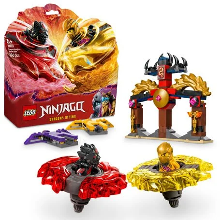 NINJAGO® 71826 Pack de combat du Spinjitzu du dragon