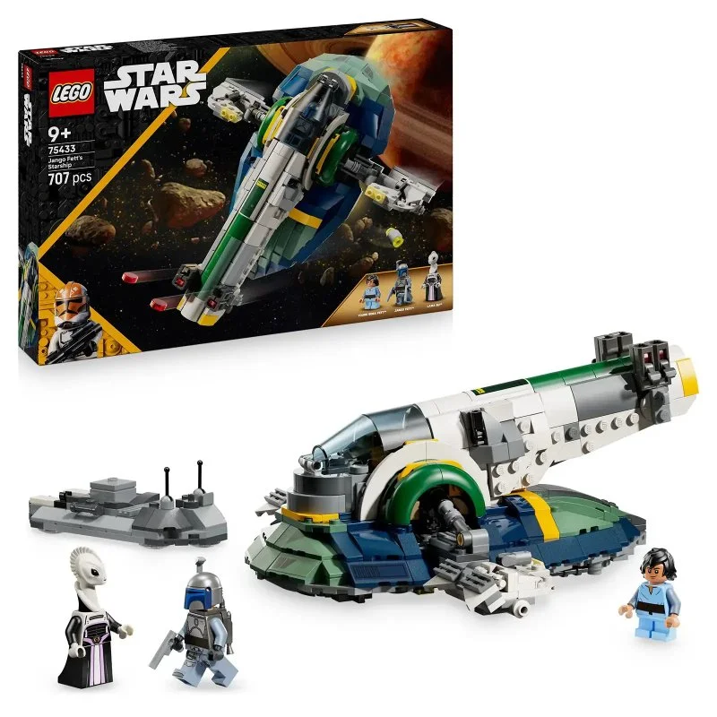 Star Wars™ 75433 Jango Fett et son vaisseau spatial