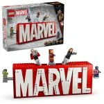 Marvel 76313 Logo MARVEL et minifigurines