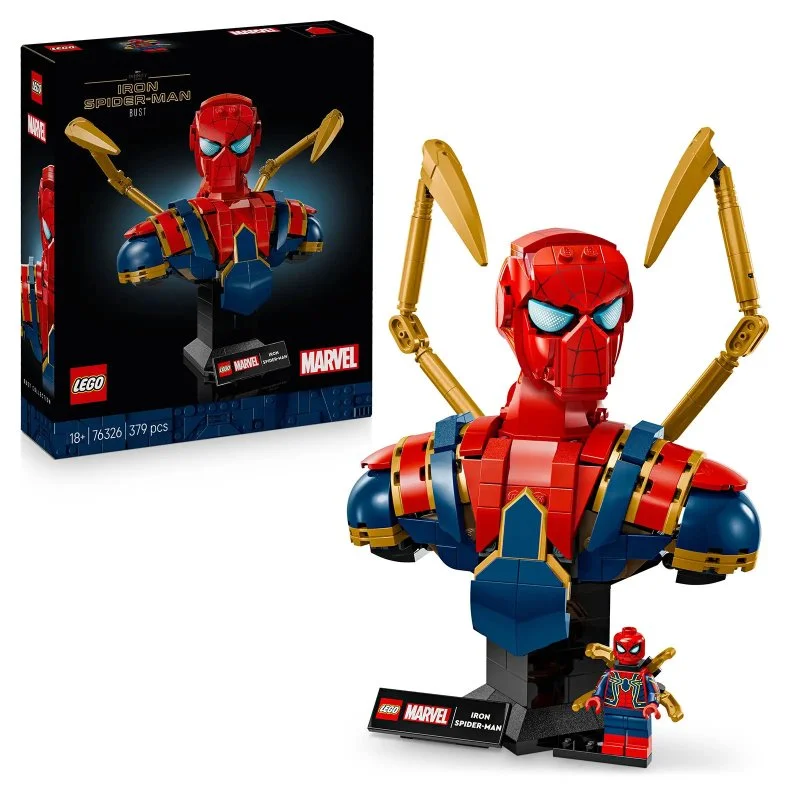 ǀ Marvel 76326 Buste Iron Spider-Man