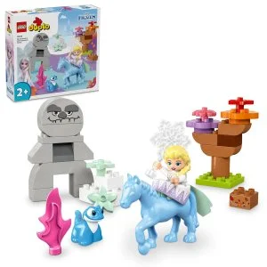 LEGO® DUPLO® ǀ Disney 10418 Elsa et Bruni dans la forêt enchantée