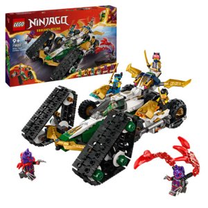 NINJAGO® 71820 Équipe de ninjas et véhicule combiné