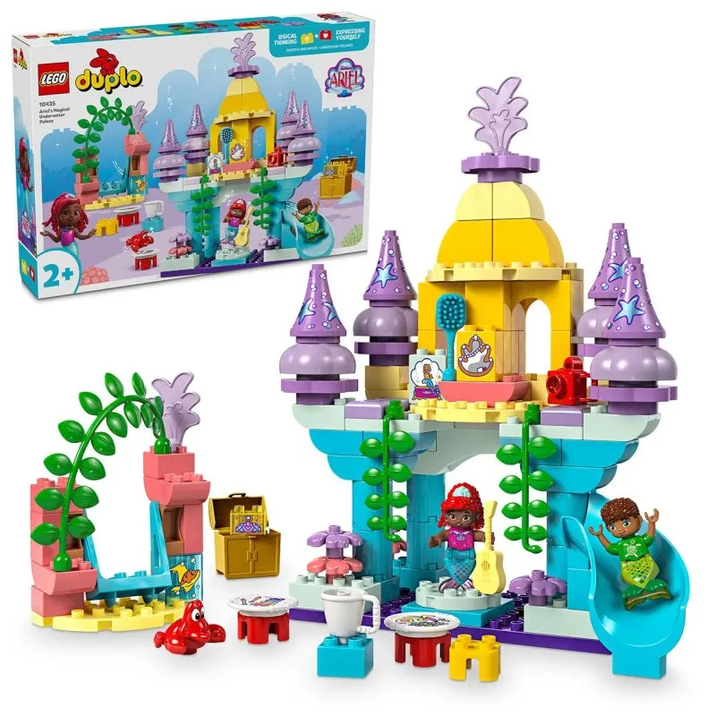DUPLO® ǀ Disney 10435 Le palais sous-marin magique d’Ariel