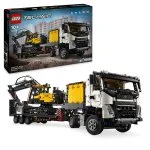 Technic 42175 Camion Volvo FMX et pelleteuse électrique Volvo EC230