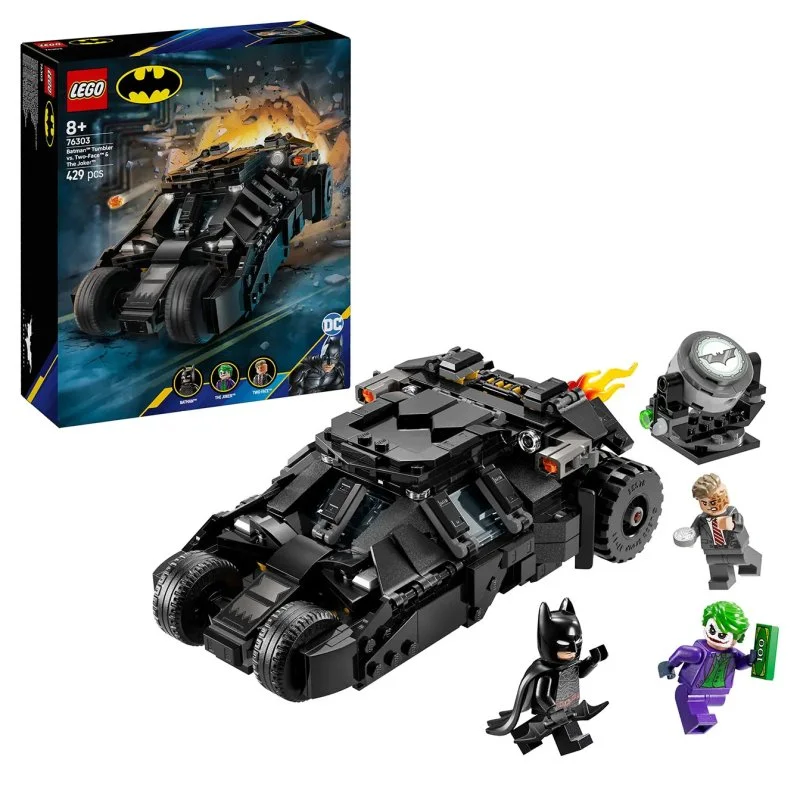 DC Batman™ 76303 Batman™ Tumbler contre Two-Face™ et Joker™