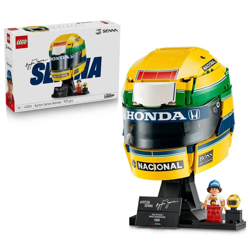 Editions 43024 Casque Ayrton Senna