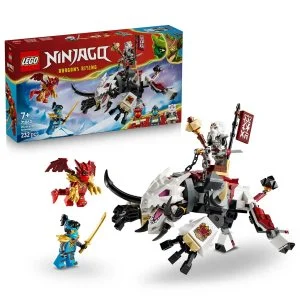 LEGO® NINJAGO® 71863 Zilvar et la bête dragon Grimtak