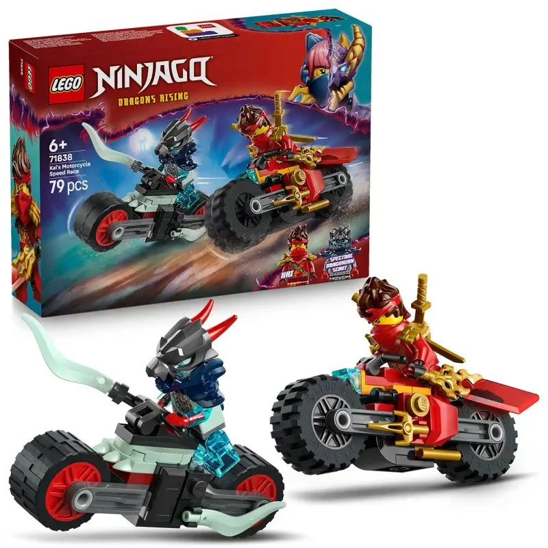NINJAGO® 71838 Kai et les courses de motos