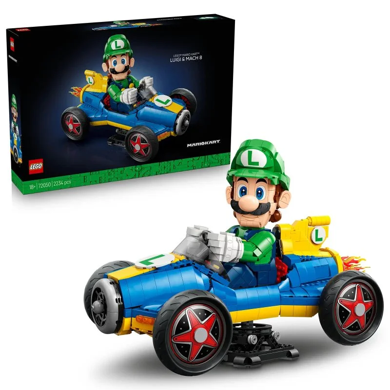 Super Mario™ 72050 Mario Kart™ – Luigi et Mach 8