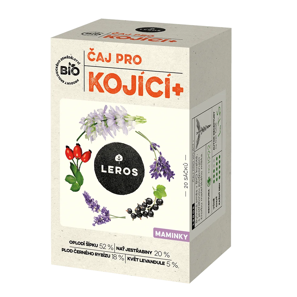 LEROS Tisane pour l’allaitement+ BIO - sachets d’infusion (20 x 2 g) - soutien de la production de lait maternel
