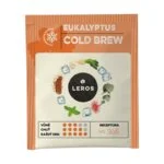 LEROS Mélange de plantes Eucalyptus Cold Brew - sachets d’infusion (20 x 1,8 g) - pour préparer du thé glacé