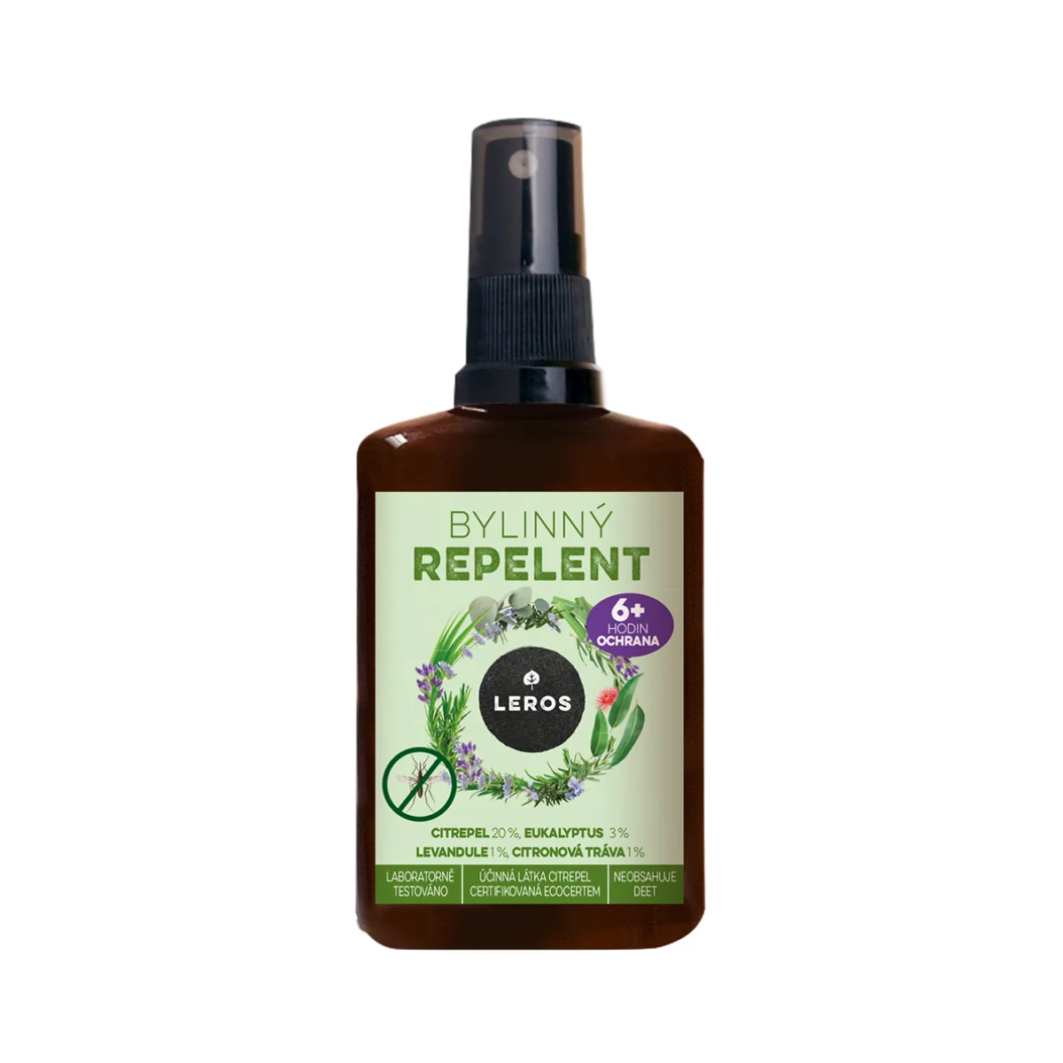 LEROS Répulsif aux plantes (100 ml) - contre les moustiques et les tiques