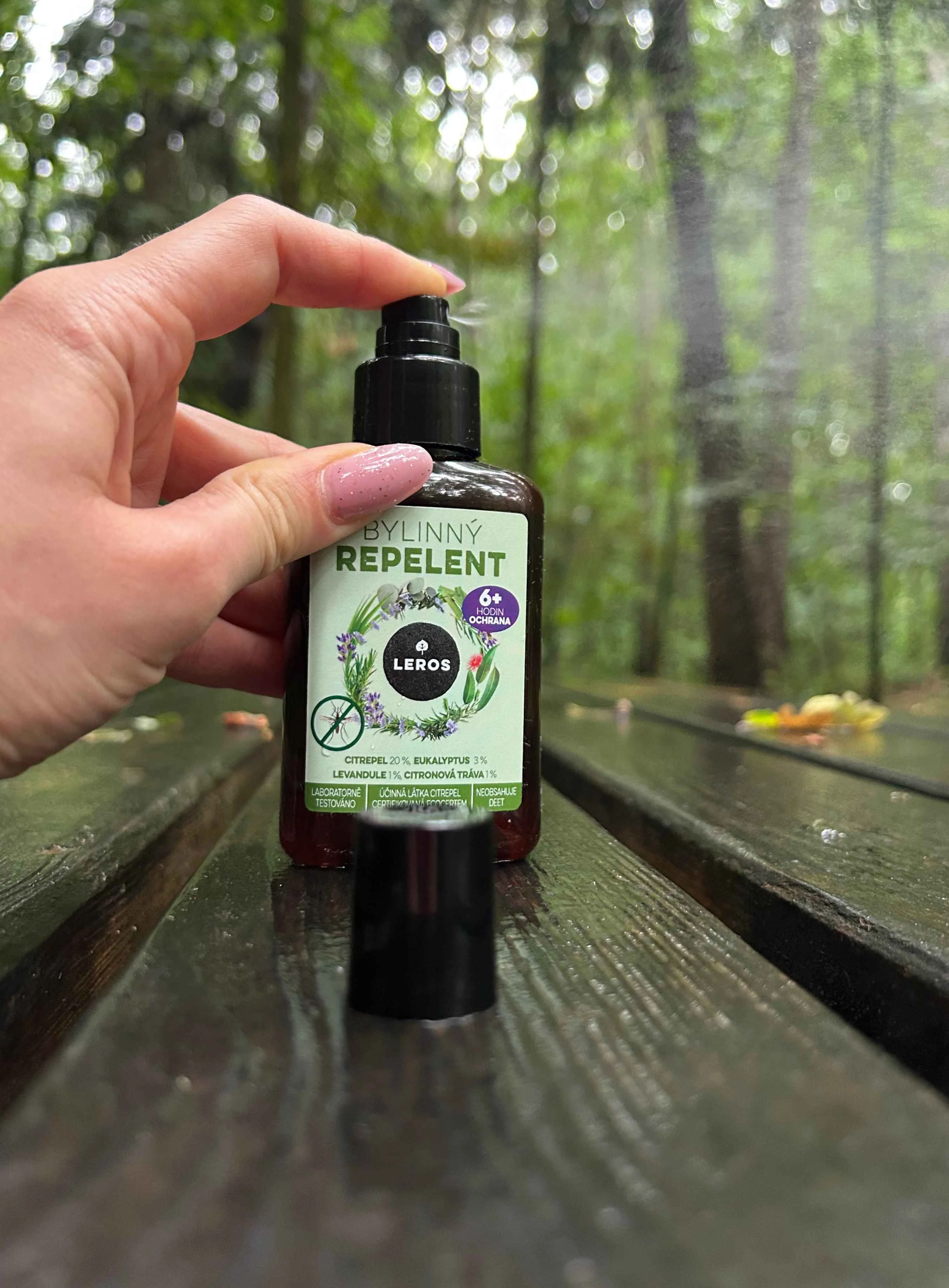 LEROS Répulsif aux plantes (100 ml) - contre les moustiques et les tiques