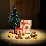 LEROS Coffret cadeau (3 pièces) - Noël aux plantes - sirop aux plantes et 2 types de thés