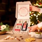 LEROS Coffret cadeau (3 pièces) - Noël aux plantes - sirop aux plantes et 2 types de thés