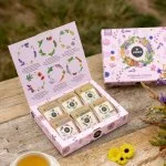 LEROS Coffret cadeau de tisanes Voňavá louka - sachets d'infusion (6 x 5 sachets) - 6 mélanges de plantes