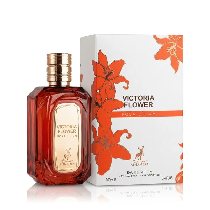 Victoria Flower Rosa Lilium eau de parfum pour femme 100 ml