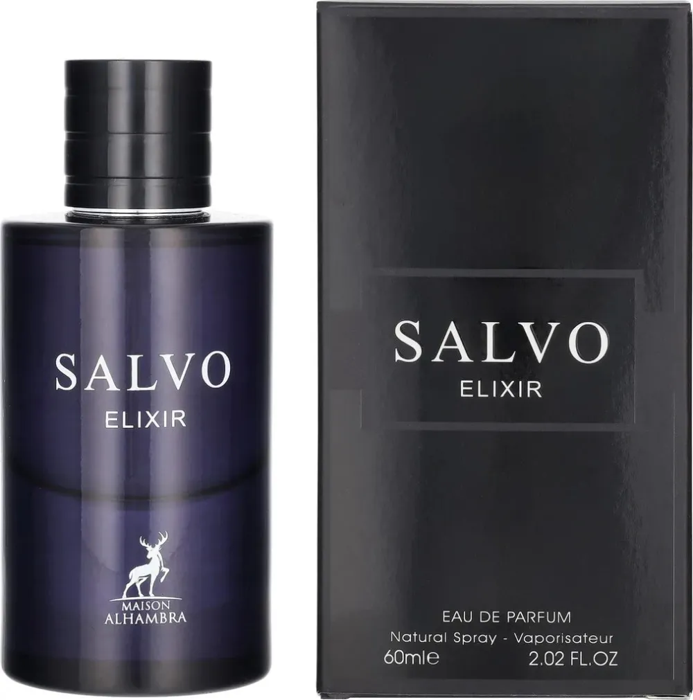 Salvo Elixir eau de parfum voor heren 60 ml