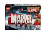 Marvel 76313 Logo MARVEL et minifigurines