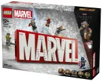 Marvel 76313 Logo MARVEL et minifigurines