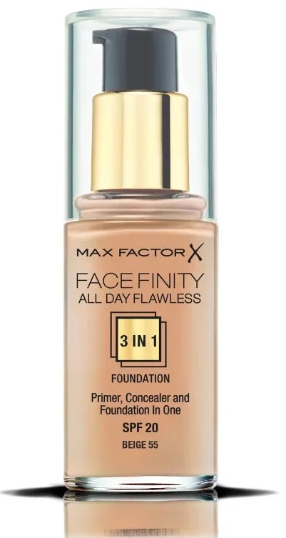 Facefinity Fond de teint 3-en-1 - 55 Beige 30 ml
