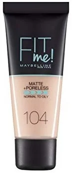 Maybelline Fit Me! Mat + Sans Pores - 104 Ivoire Doux