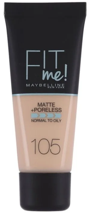 Maybelline Fit Me! Matte + Poreless - 105 Ivoire naturel