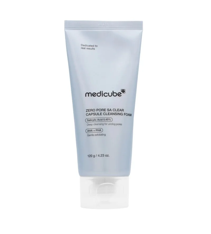 Zero Pore Capsule Cleansing Foam mousse pour un nettoyage profond des pores avec capsules d’exosomes et AHA-BHA-PHA 120 g