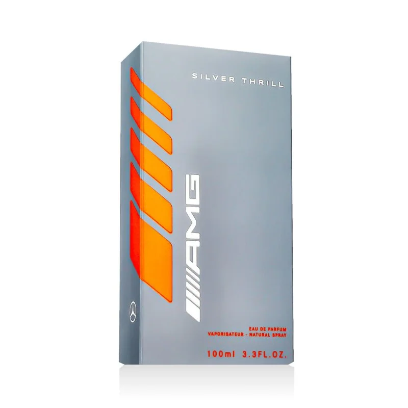 AMG Silver Thrill eau de parfum rechargeable pour homme 100 ml