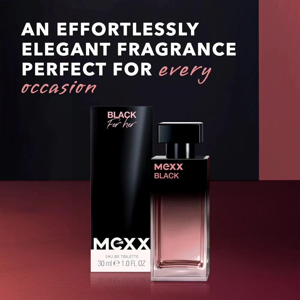 Black For Her eau de toilette voor vrouwen 30 ml