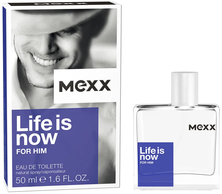 Mexx Life Is Now For Him eau de toilette pour homme 50 ml
