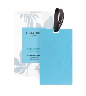 Millefiori Acqua Marina carte parfumée 3 pièces