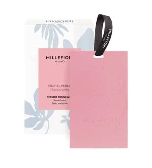 Millefiori Fiori di Perla carte parfumée 3 pièces