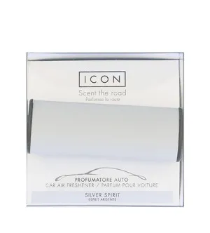 Millefiori Icon Classic Silver Spirit parfum pour voiture argent