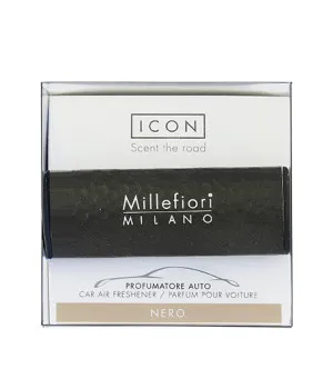 Millefiori Icon Metal Nero parfum pour voiture