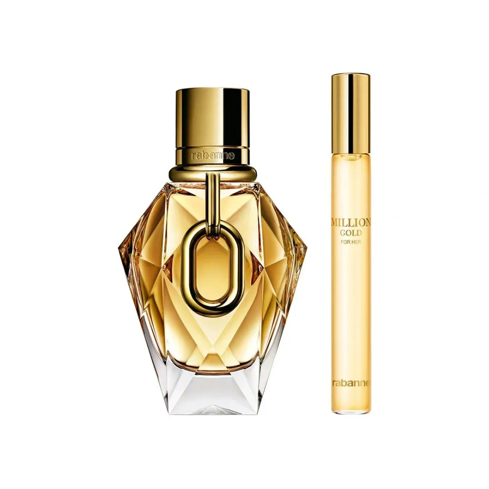 Million Gold For Her 50 ml + EDP MINI eau de parfum voor dames 10 ml