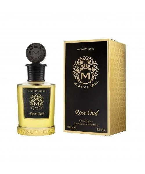 BLACK LABEL Rose Oud Eau de Parfum unisexe 100 ml