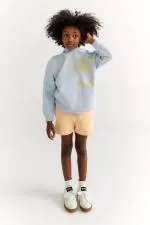 Ecoalf Monsalf Sweatshirt Girls Artic Ice