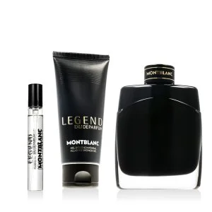 Montblanc Legend Eau de Parfum pour Homme 100 ml + Mini Eau de Parfum 7,5 ml + Gel Douche