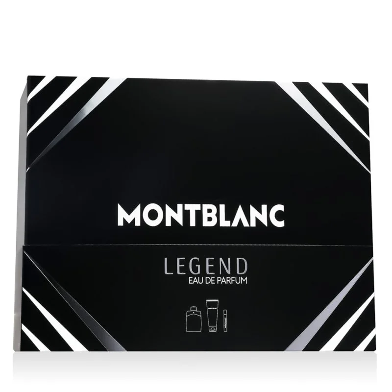 Legend Eau de Parfum pour Homme 100 ml + Mini Eau de Parfum 7,5 ml + Gel Douche